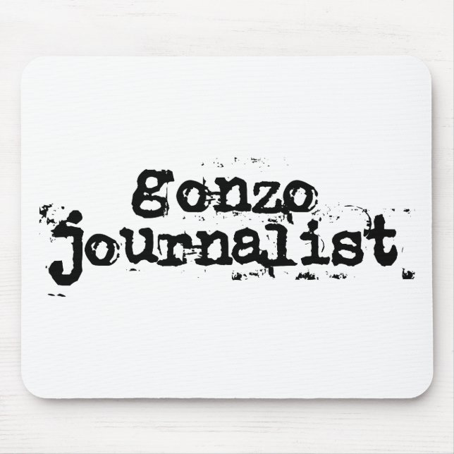 Gonzo Journalist Mouse Pad (Front)