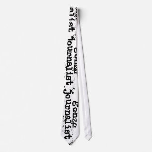 Gonzo Journalist Tie