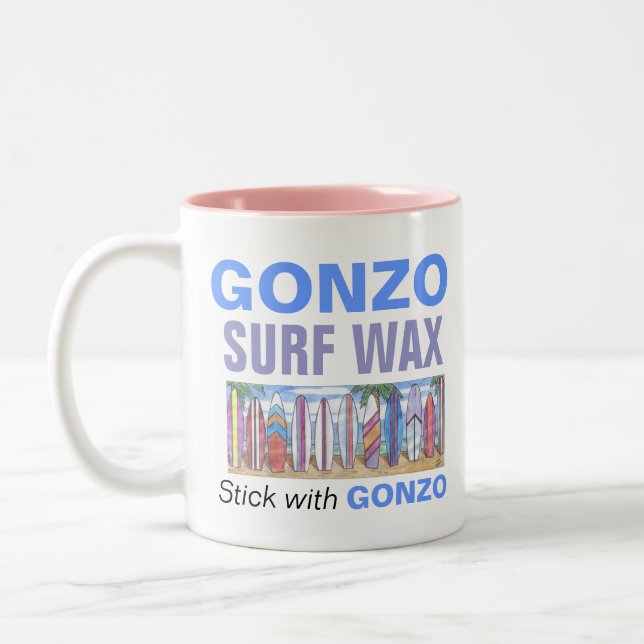 GONZO SURF WAX mug (Left)