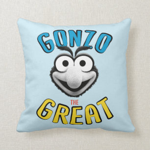 Gonzo the Great Throw Pillow
