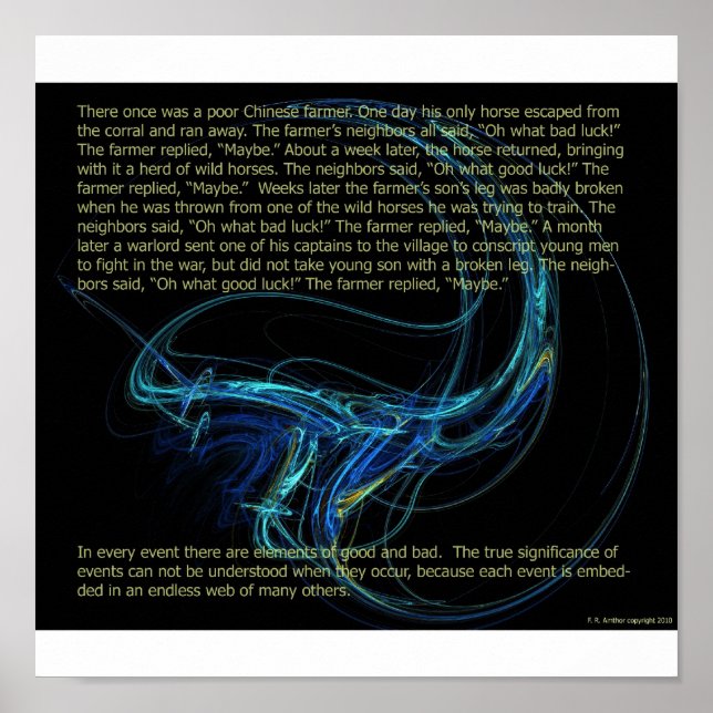 Good and Bad Poster (Front)