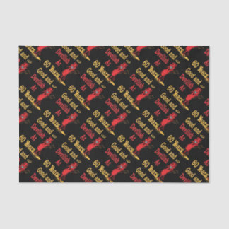 Good and Devilish 60th Birthday Tissue Paper