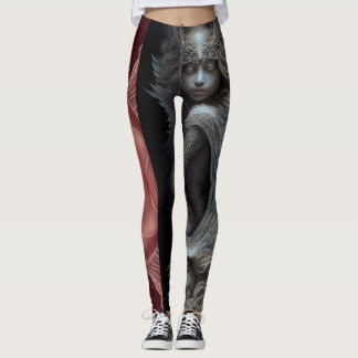 Good Angel-Front / Bad Angel-Back legging