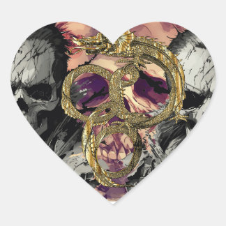 good art. heart sticker