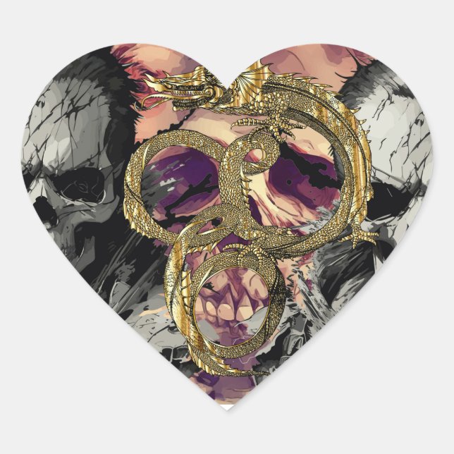 good art. heart sticker (Front)