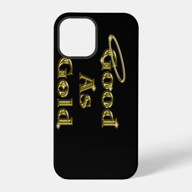 Good as Gold iPhone Case (Back)
