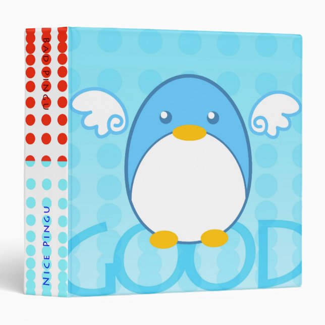 good & bad pingu binder (Front/Spine)