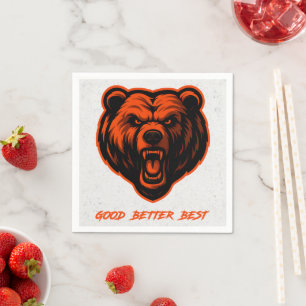 Good Better Best Never Let It Rest Napkin