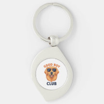 Good Boy Club | Dog Design Keychain
