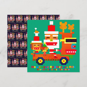 Good boys Christmas Holiday Card