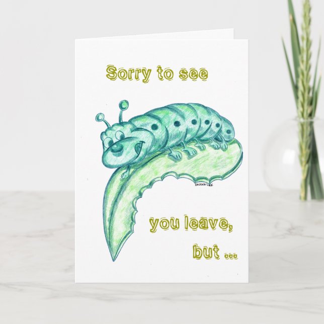 Good Bye Card / Congratulations Card (Front)