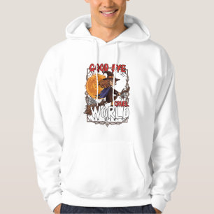 Good Bye Cruel World Witch Halloween Full Moon Spi Hoodie