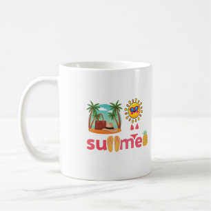 Good bye School, Hello Summer Beach And Sun Coffee Mug