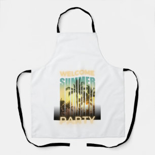 Good bye School, Hello Summer Party Apron