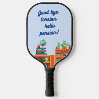 Good bye tension hello pension pickleball paddles