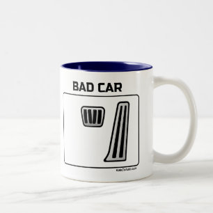 Good Car Bad Car Two-Tone Coffee Mug