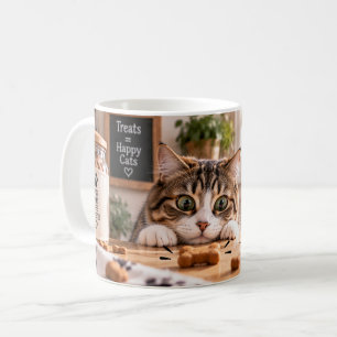 Good Cats Get Treats Funny Cat Mug