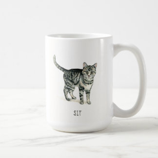 Good Cats: Sit Mug