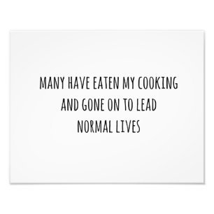 Good Cooking? 2 Photo Print