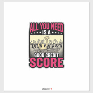 Good Credit Score Vintage Funny Finance Shirt_1