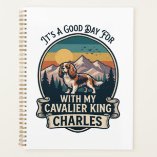 Good Day Hiking Cavalier King Charles Dog Planner