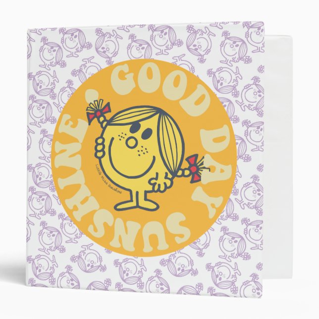 Good Day Little Miss Sunshine Binder (Front/Inside)