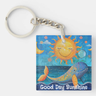 Good Day Sunshine Keychain