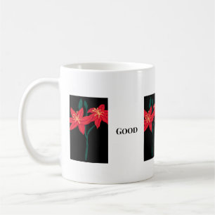 Good Day Sweet Text Flower Image Classic Coffee Mug