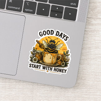 Good Days Start With Honey | Cute Bee Coffee