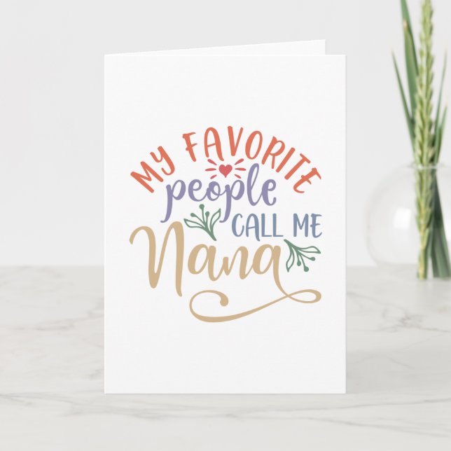 Good Design Idea For Grandma Card (Front)