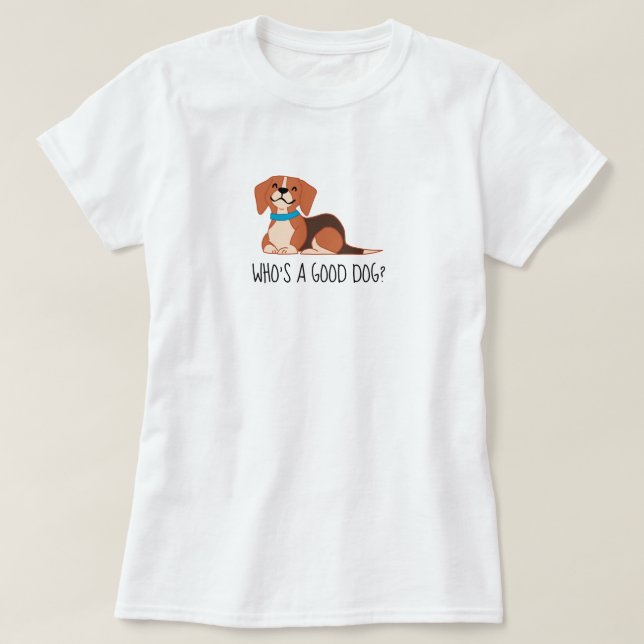 Good Dog Women's Basic T-Shirt (Design Front)
