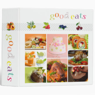 Good Eats, family recipes binders