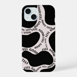 'Good Feel' Abstract Typography iPhone Case