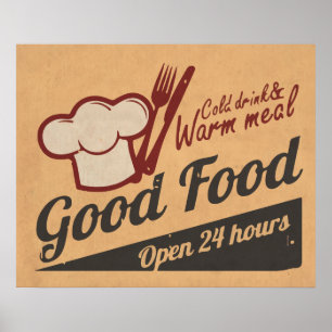 Good Food Poster