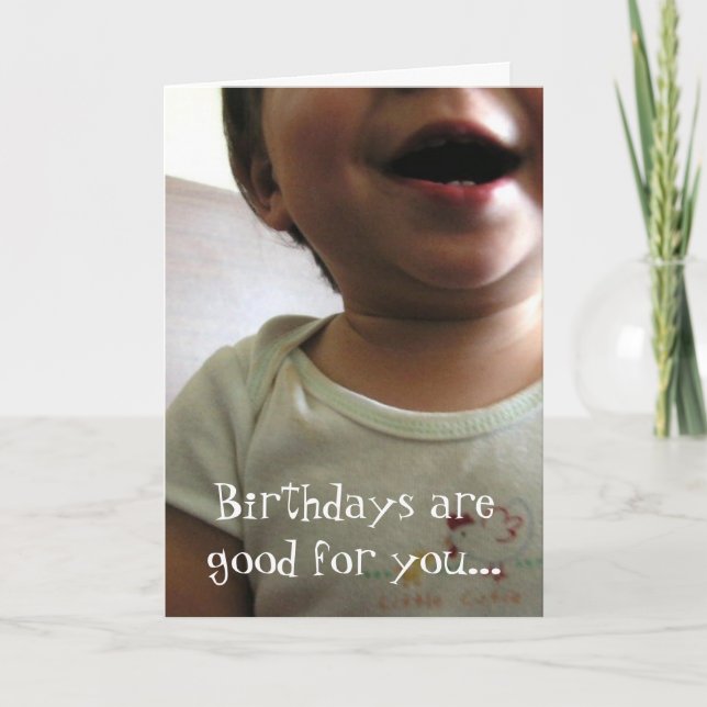 good for you. card (Front)