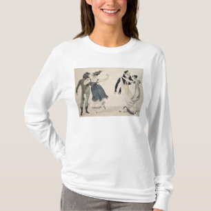 Good Form, No. 1: The Waltz, satirical cartoon T-Shirt