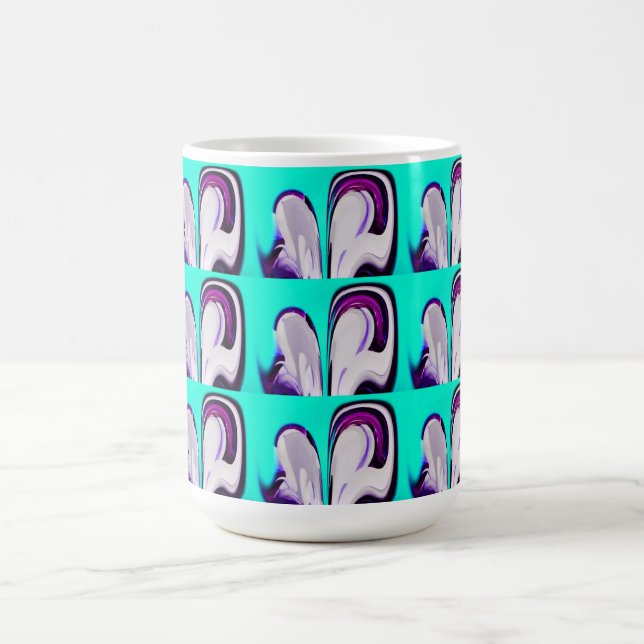 Good fortune art coffee mug (Center)