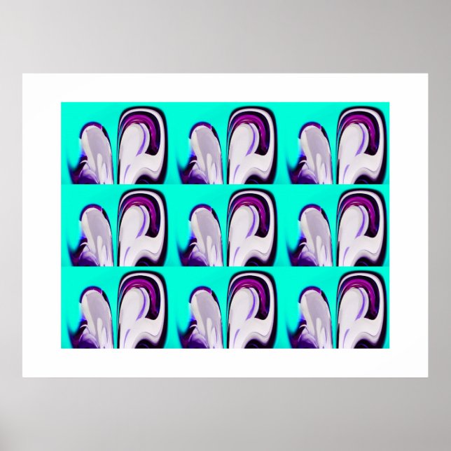 Good fortune art poster (Front)