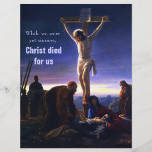 Good Friday Customizable Church Bulletin