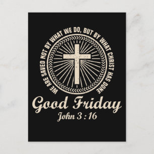 Good Friday  Holiday Postcard