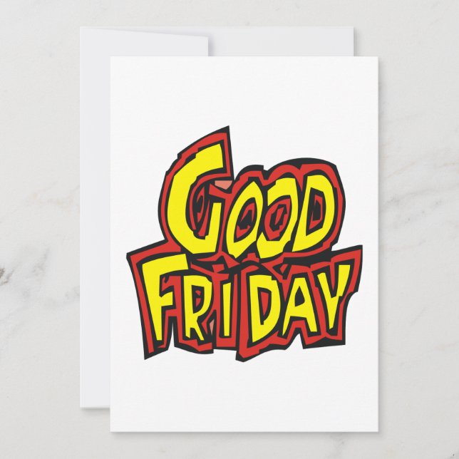 Good Friday Invitation (Front)