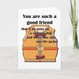 Good Friend Card