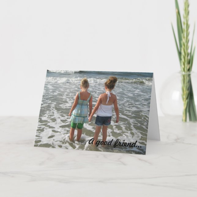 Good friend card (Front)