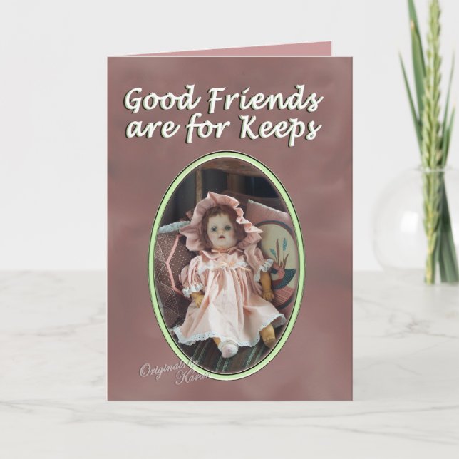 Good Friends 2-customize Holiday Card (Front)