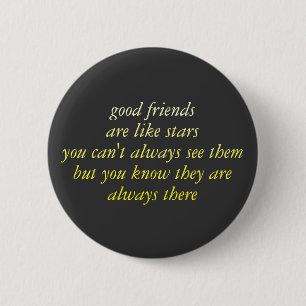 good friends 2 inch round button
