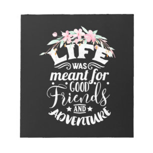 Good Friends And Adventure Notepad