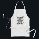 Good Friends Are Like Stars Inspirational Quote Standard Apron<br><div class="desc">Celebrate the enduring bond of friendship with this beautiful quote design. Featuring the heartwarming message, "GOOD FRIENDS are like stars you don't always see them BUT YOU KNOW THEY'RE always THERE, " this design is accented with charming star illustrations. Perfect for expressing appreciation for your friends, this versatile design is...</div>
