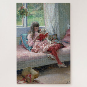 Good Friends by Albert Edelfelt 1881 Jigsaw Puzzle