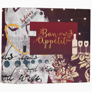 Good Friends & Good Wine Recette Classeur