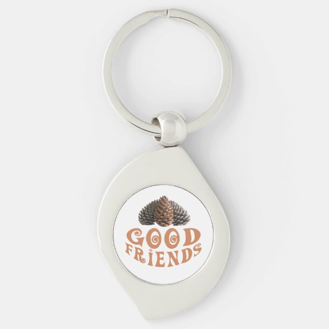 Good friends keychain (Front)